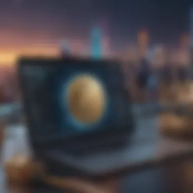 Intuitive Trading Platform User interface showcasing trading features of a digital exchange