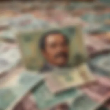 A visual representation of the Venezuelan Bolivar Soberano notes